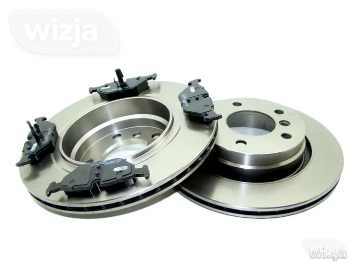 Diskai x2 + kaladėlės, galas, BMW E36 E46 ventiliuojami 276x19