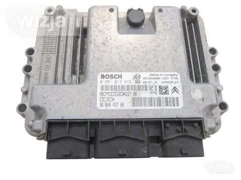 Variklio valdiklis ECU 0281013872 9664843780 CITROEN PEUGEOT